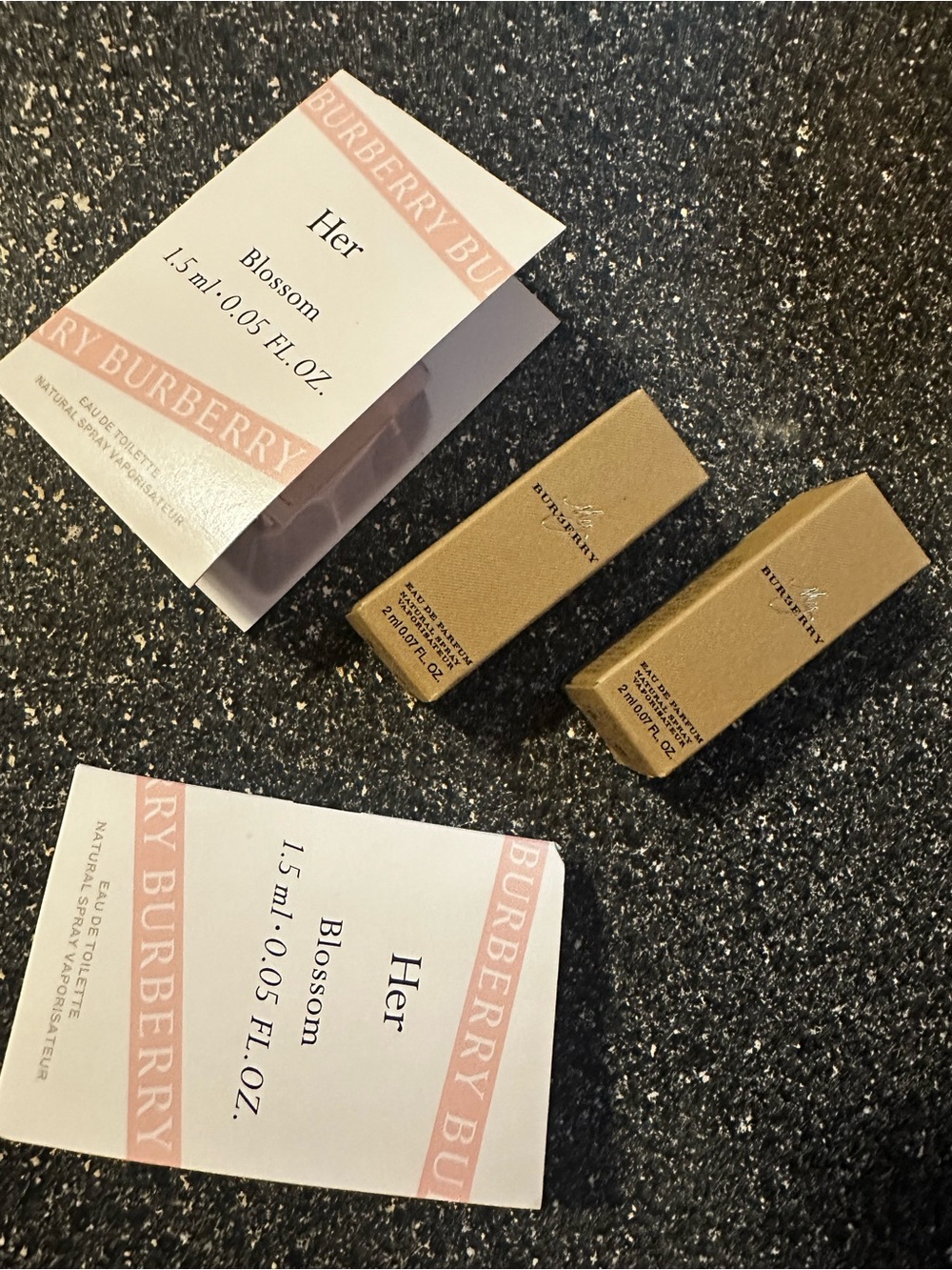 Burberry Her Blossom and My Samples —